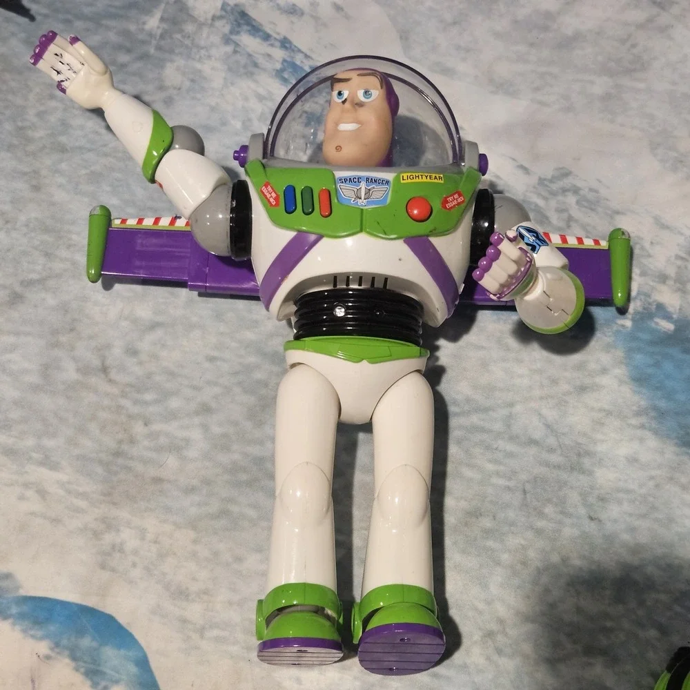Disney Pixar Toy Story Play Bundle Woody Talking Buzz Lightyear Zurg Figures